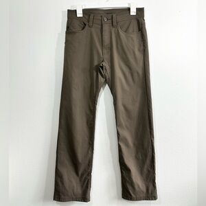 prAna Brion Pants Mens 30x30 Stretch Zion Hiking Outdoor Nylon 5 Pocket